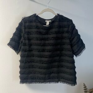H&M Black Blouse - Size 10